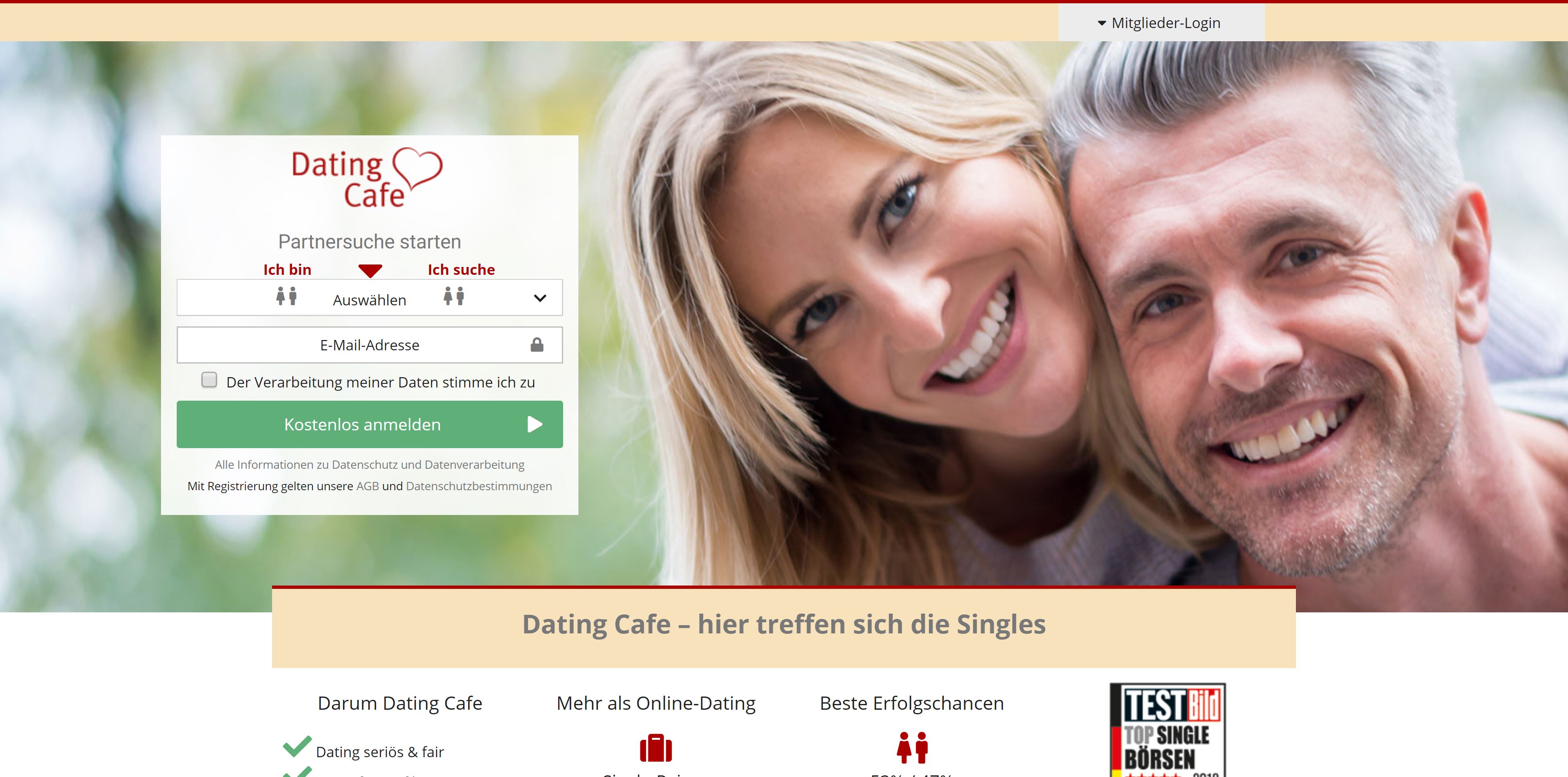 Dating Cafe Startseite