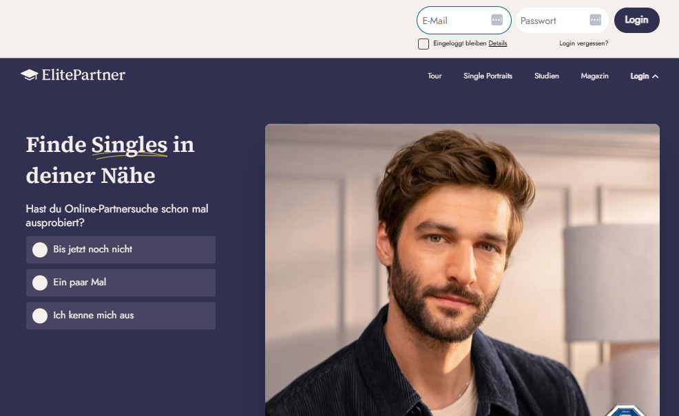 ElitePartner Homepage