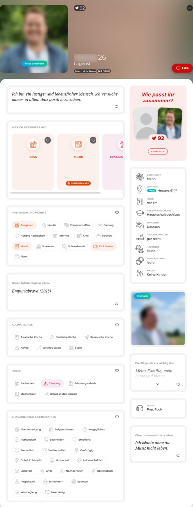 Gayparship Meinprofil