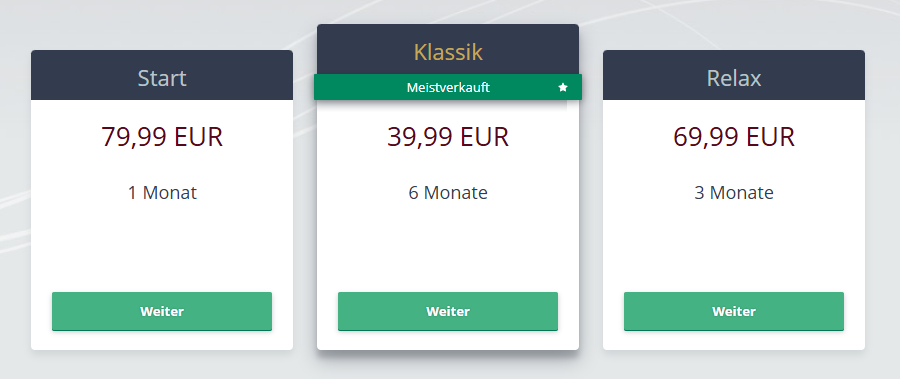 be2 Kosten