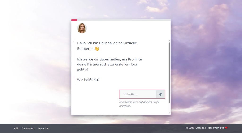 be2 Anmeldung