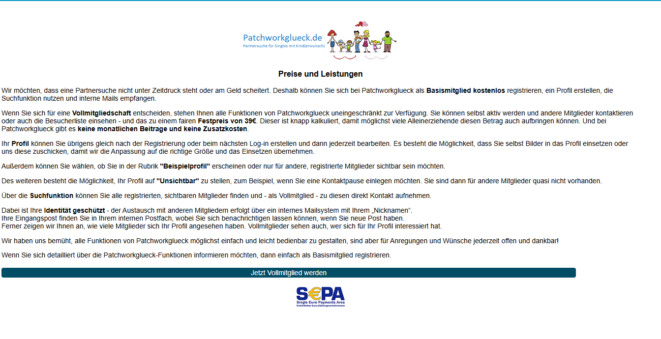 Patchworkglueck Kosten