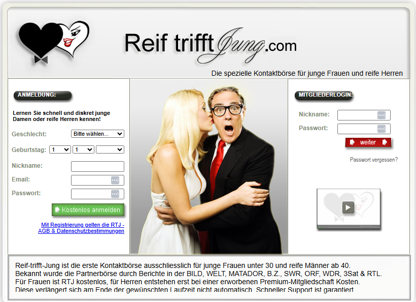 Reif triff Jung Startseite