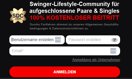 SDC Anmeldung