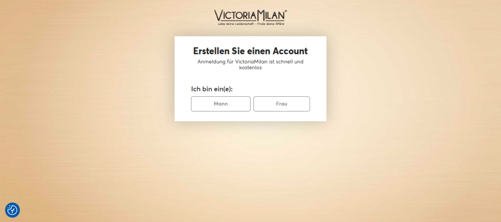 VictoriaMilan Anmeldung