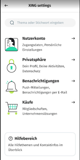 Xing App