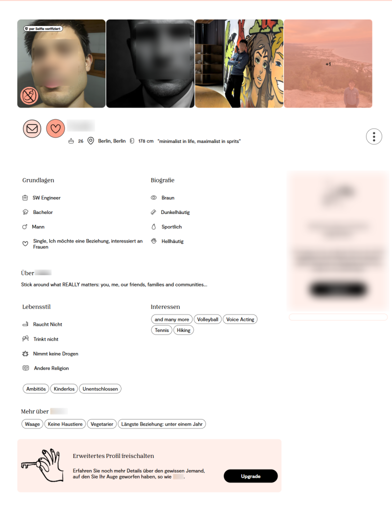Plentyoffish Profil