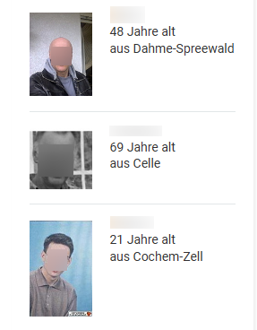 Webliebe Mitglieder