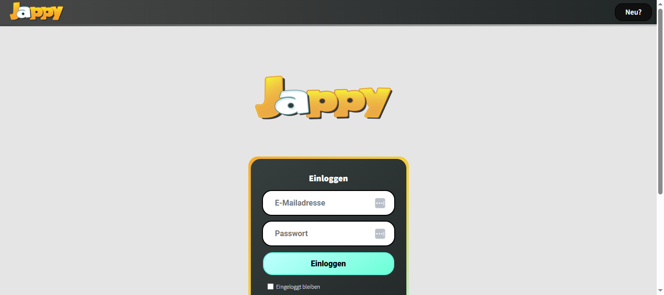 Jappy Startseite