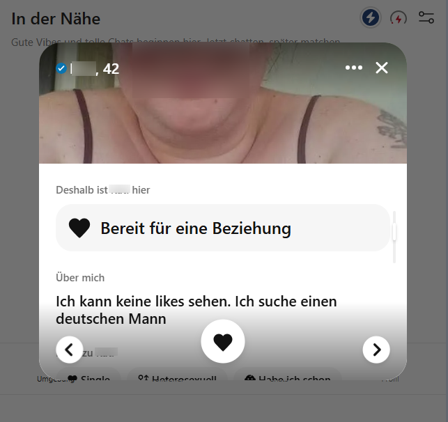 Chat and Date Profil
